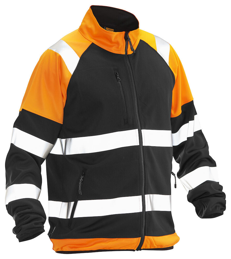 Softshell jas high-vis Jobman 5127