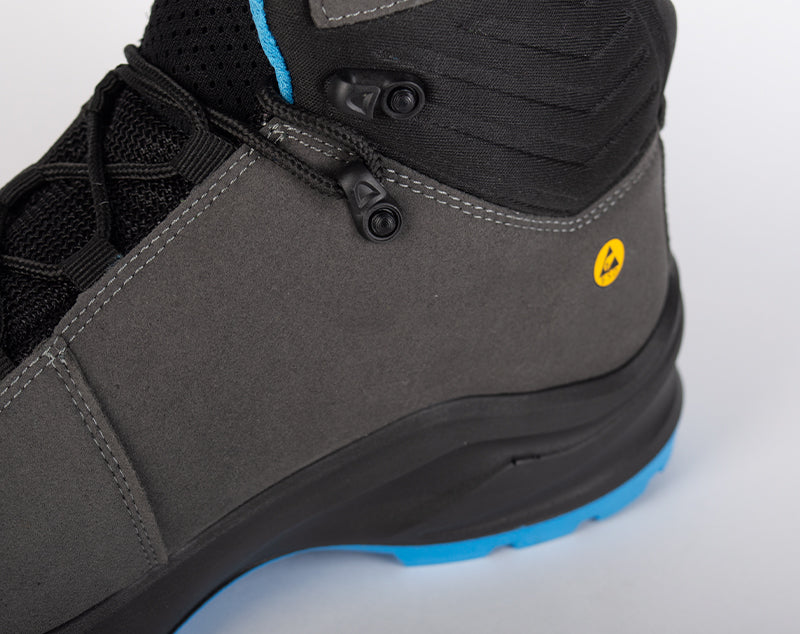 Modulo werkschoenen S3S SR hoog grijs Safety Jogger