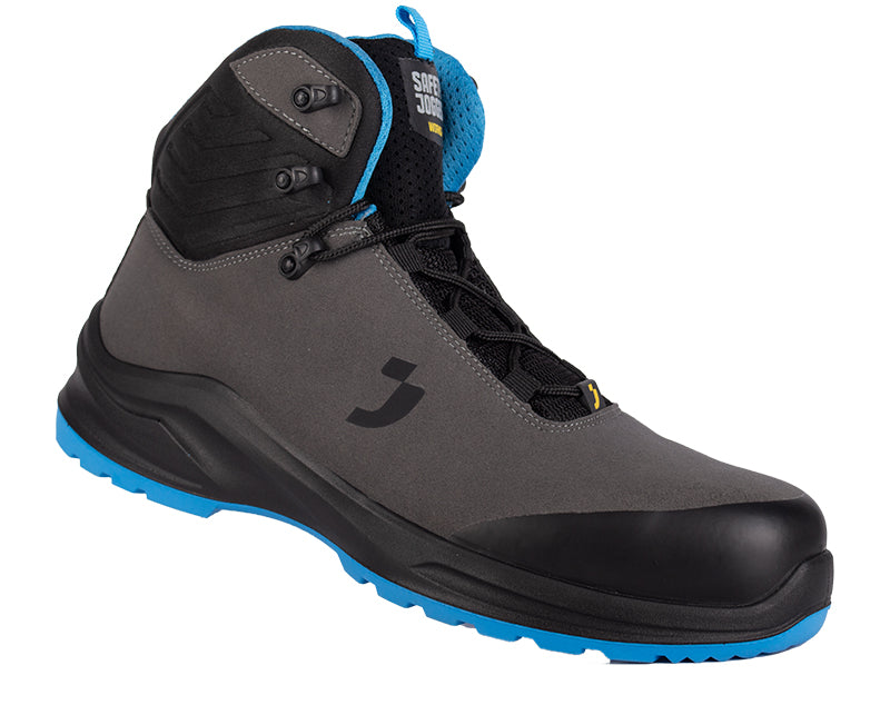 Modulo werkschoenen S3S SR hoog grijs Safety Jogger