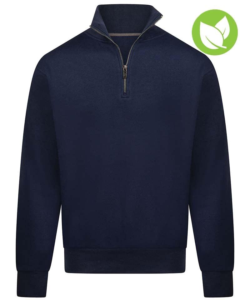 Zipneck sweater Back to basics navy