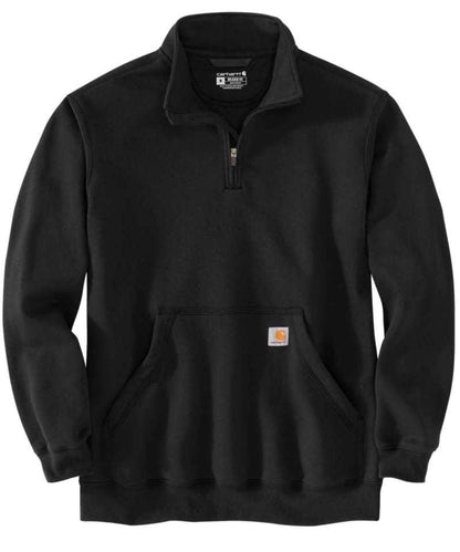 Carhartt Zipneck Sweater Mock zwart