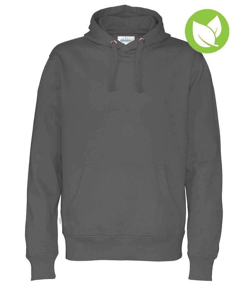 Cottover hoodie heren antraciet