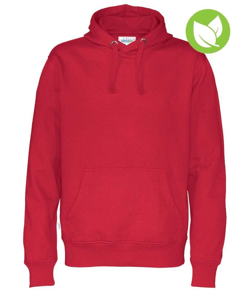 Cottover hoodie heren rood