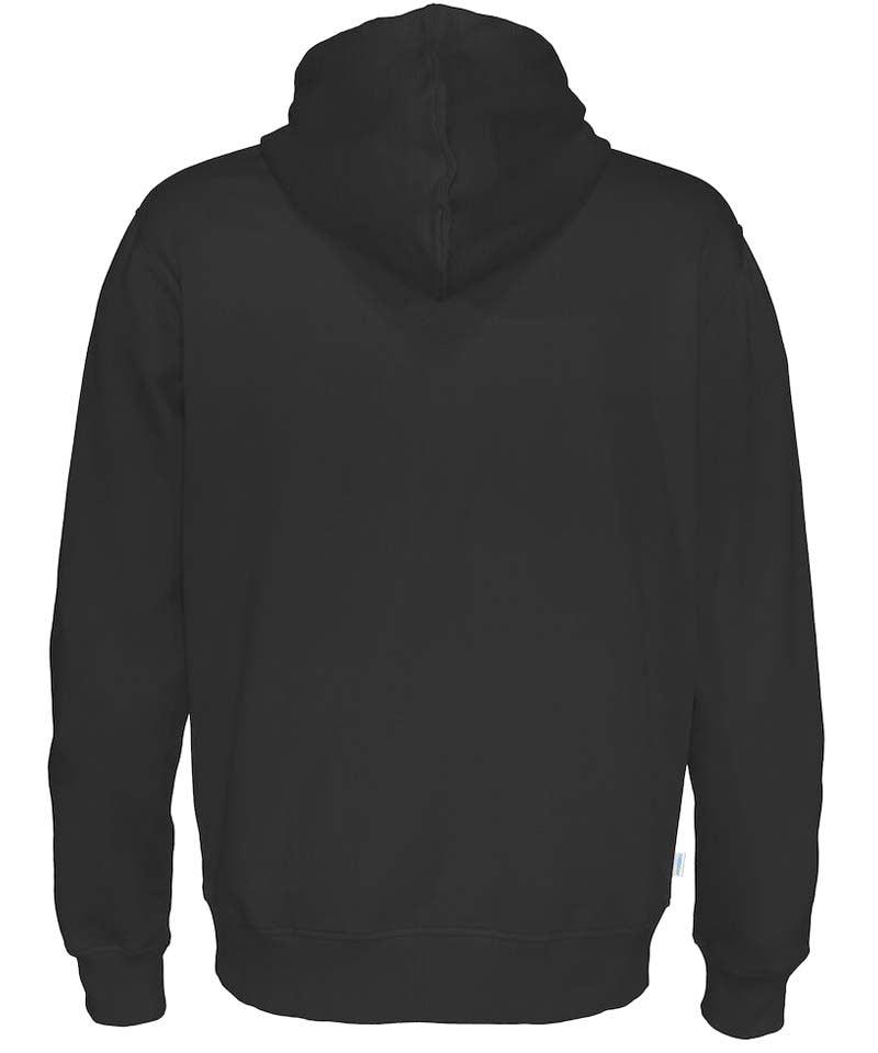 Cottover hoodie heren zwart achterkant