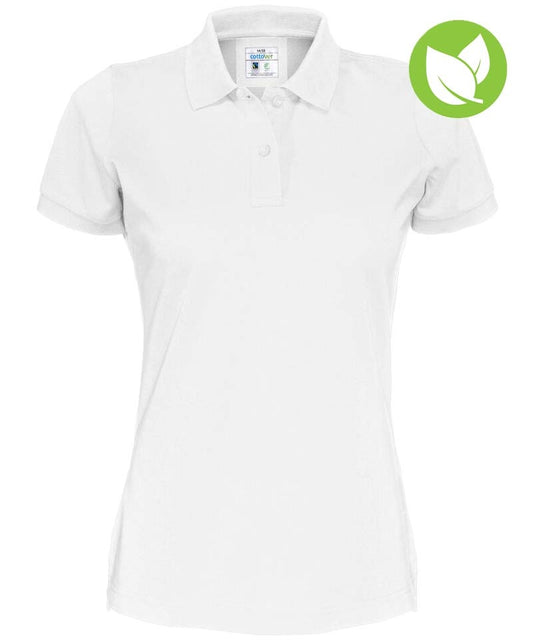 Cottover poloshirt dames wit