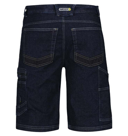 Denim korte werkbroek stretch Dassy Tokyo