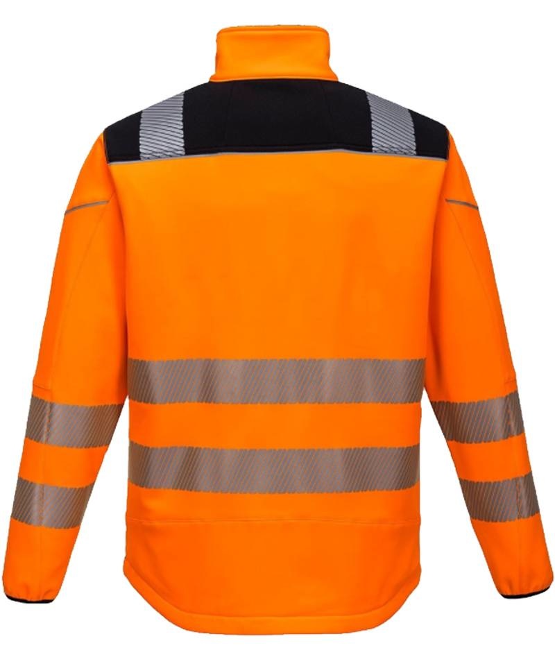 High-Visibility softshell jas Vision oranje