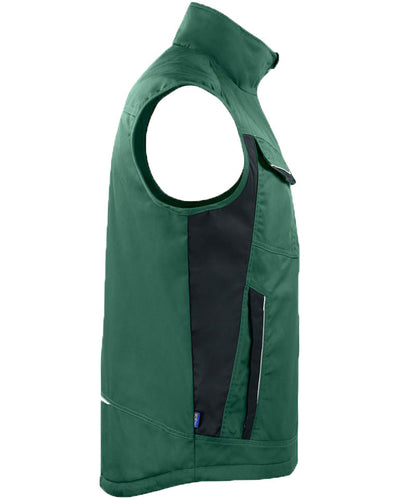 ProJob Bodywarmer gevoerd 5704 Groen