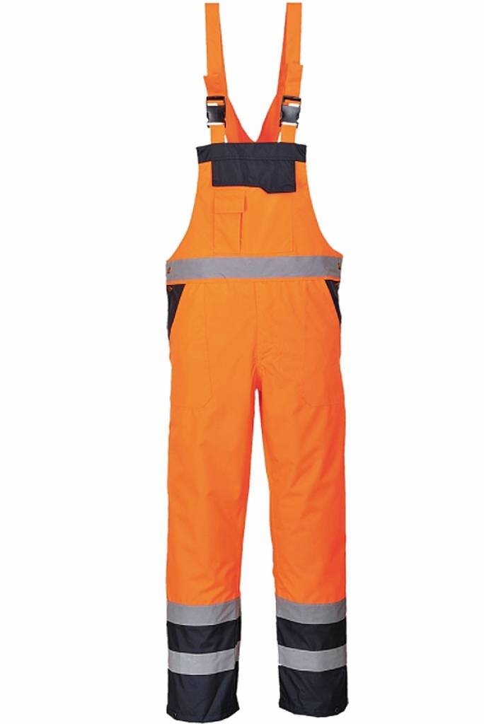 High-Visibility Amerikaanse overall oranje