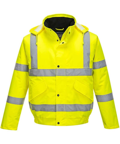 High-visibility Bomber jack geel S463