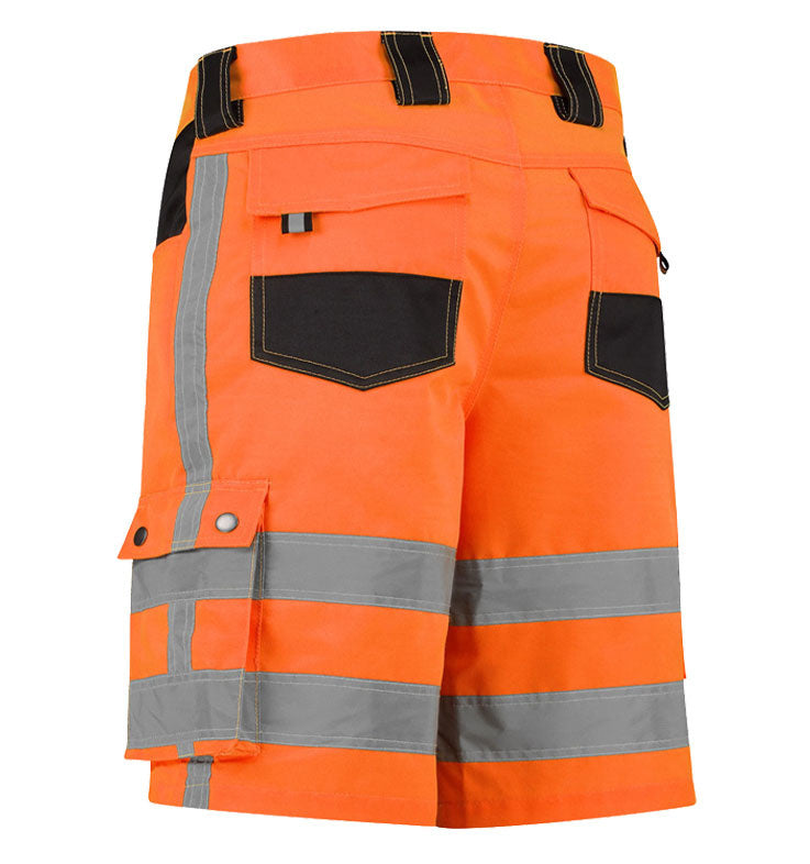 RWS Korte werkbroek oranje