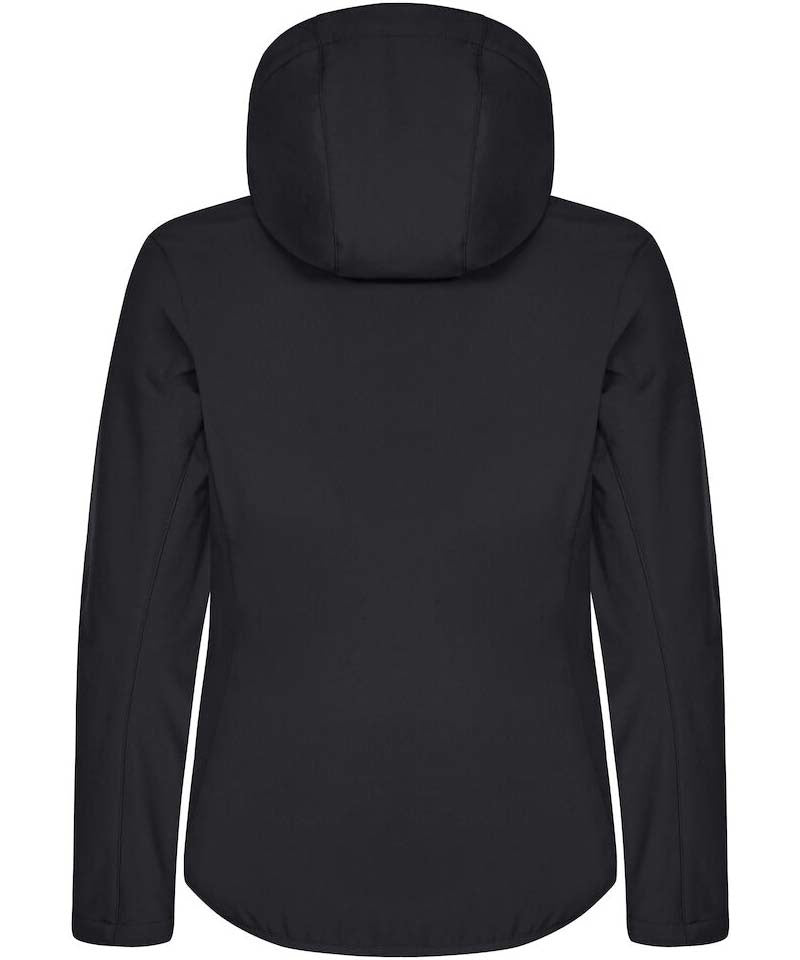 Dames softshell jas Clique Classic met capuchon