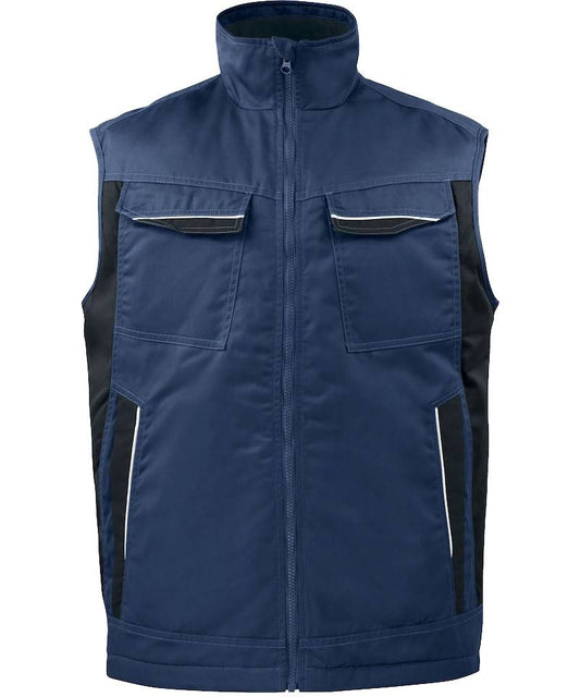 ProJob Bodywarmer gevoerd 5704 navy