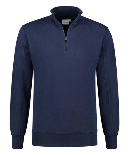 Zipneck sweater Santino Roswell navy