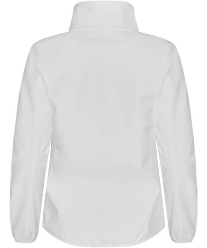 Dames softshell jas Clique wit Classic