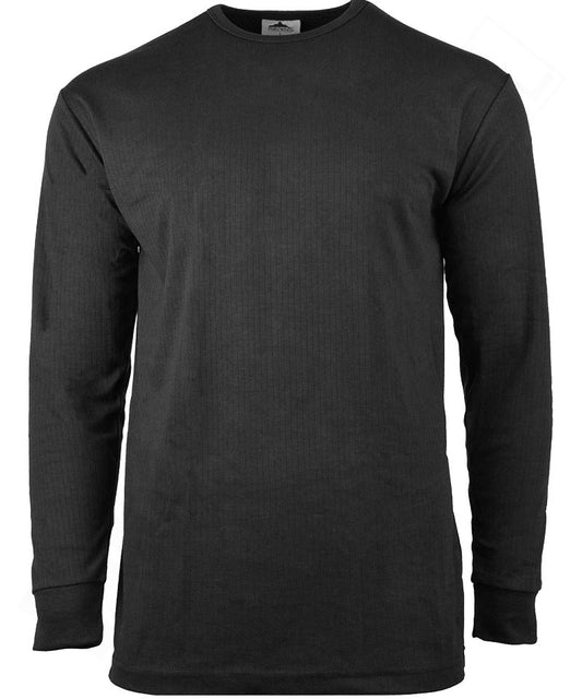 Thermo shirt lange mouwen Portwest zwart