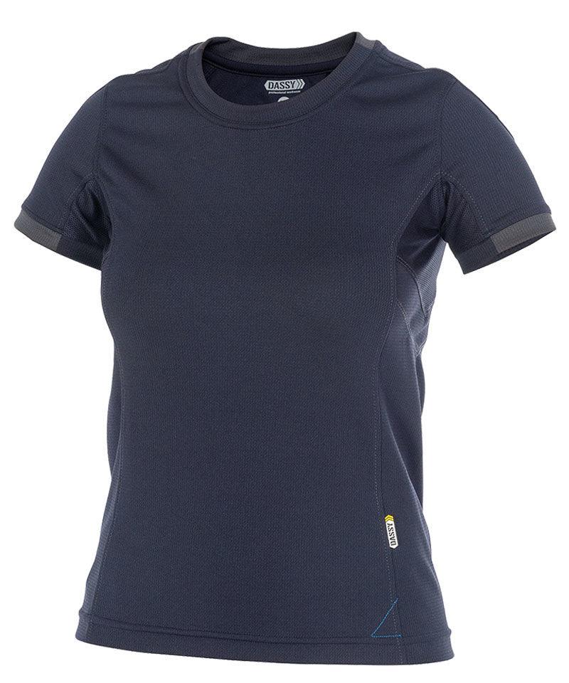 T-shirt dames Dassy Nexus navy