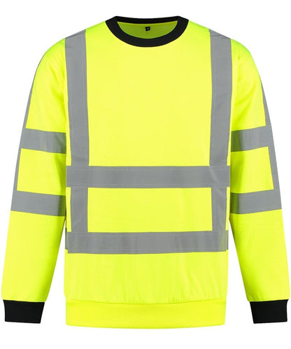 RWS Sweater high-visibility geel