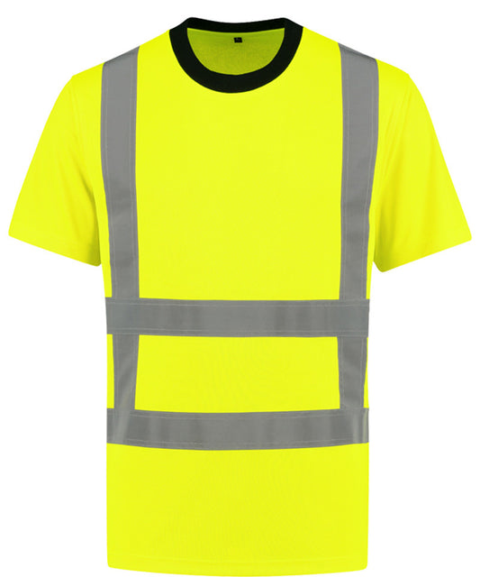 RWS T-shirt high-visibility geel