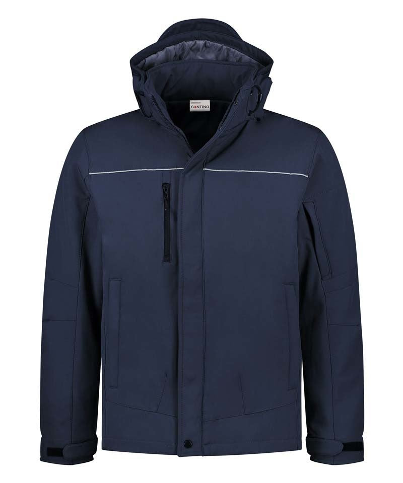 Gevoerde softshell jas Santino Stockholm