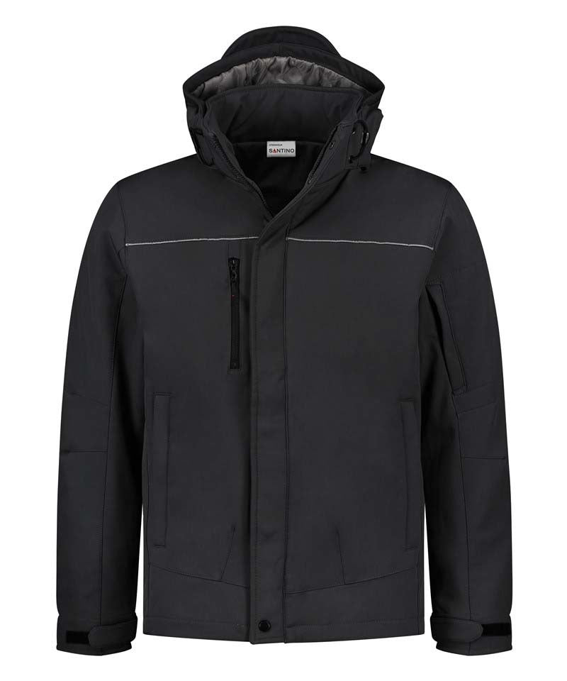 Gevoerde softshell jas Santino Stockholm