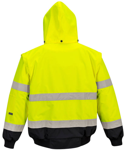 High-visibility 3 in 1 jas Geel C465