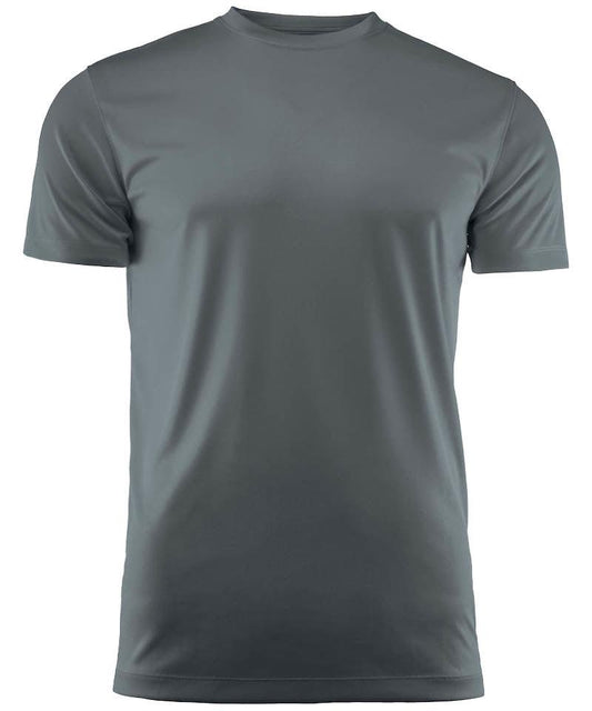 Printer sportshirt grijs