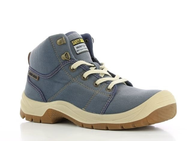 Safety Jogger werkschoenen S1P SRC Desert Navy