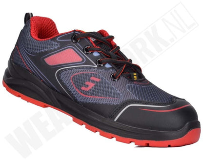 Safety Jogger werkschoenen Cador Rood S1P SRC ESD