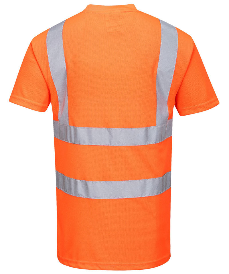 High Vis t-shirt Oranje