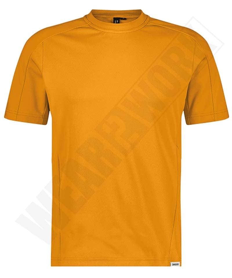 T-shirt Dassy Fuji geel