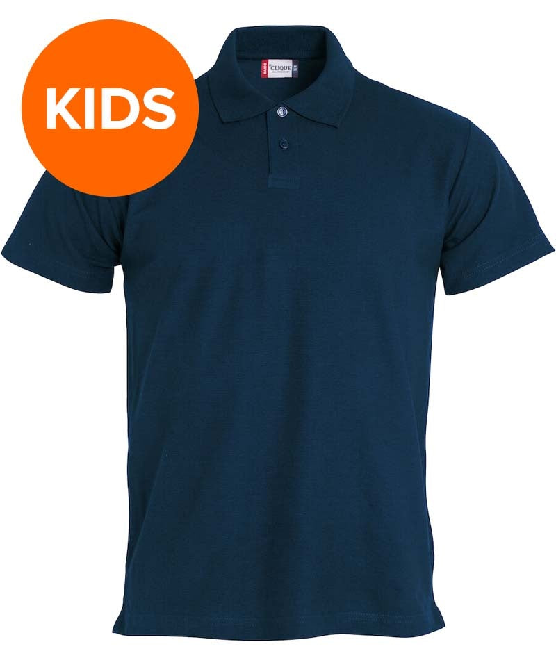 Kinder poloshirt Clique basic navy