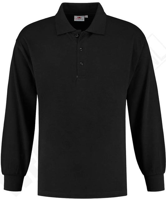 Poloshirt met lange mouwen