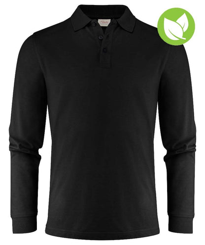 Poloshirt lange mouwen Printer Surf pro