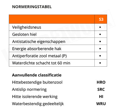 Werkschoenen Carhartt Detroit Khaky met rits S3 SRC HRO - normering