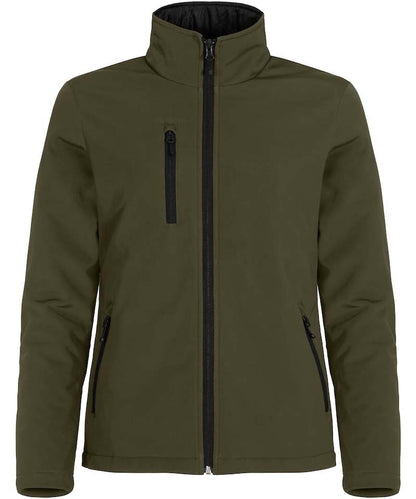 Dames softshell jas Clique gevoerd