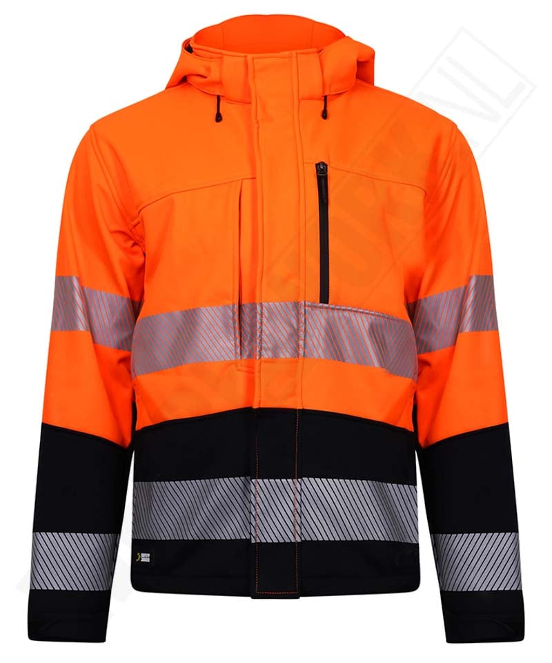 High-visibility softshell jas Scuti Safety Jogger