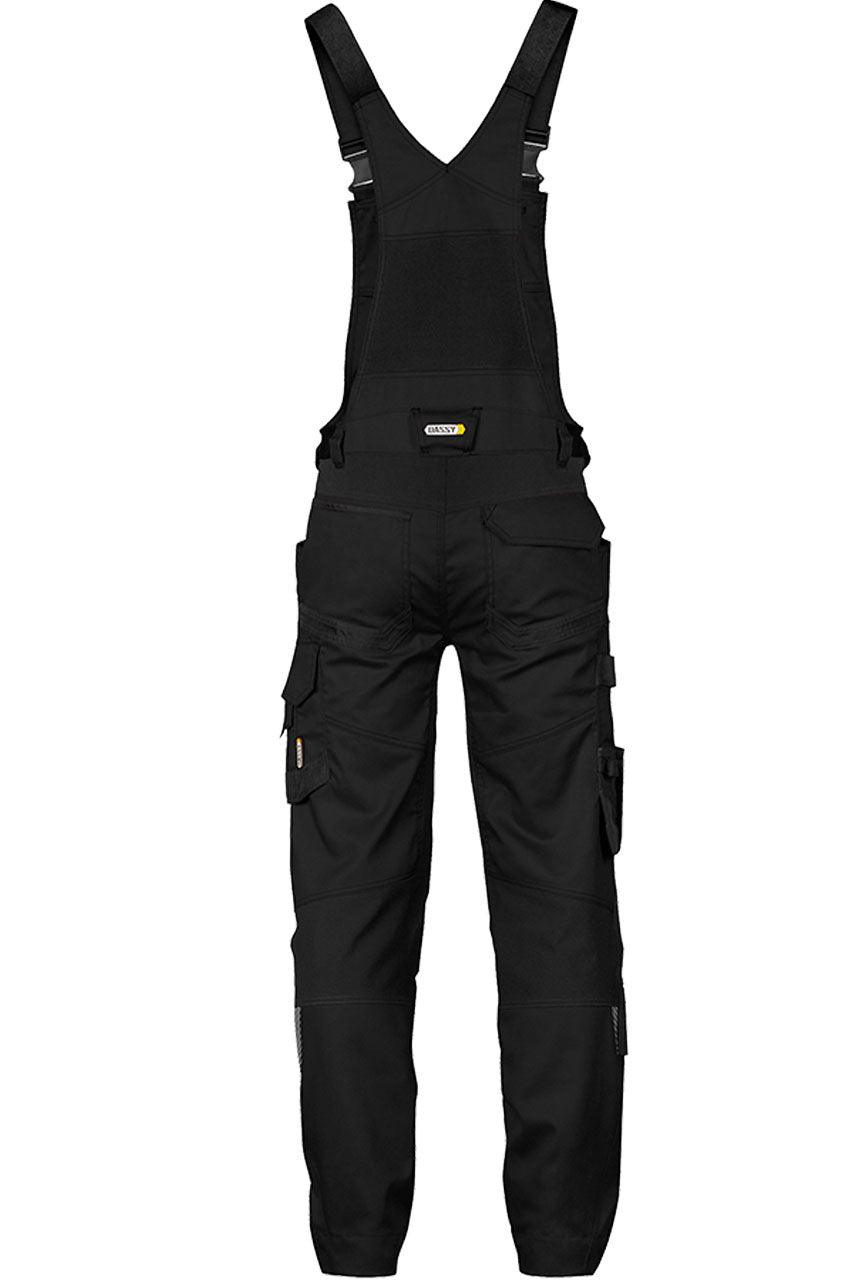 Dassy stretch overall Tronix zwart achterkant