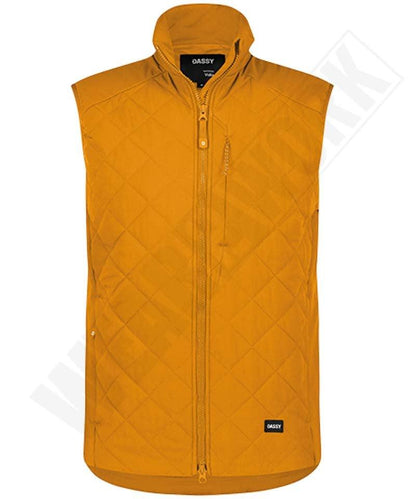 Dassy Bodywarmer Yala zonnenbloemgeel voorkant