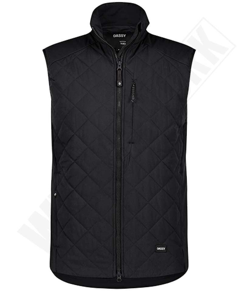 Dassy Bodywarmer Yala zwart voorkant