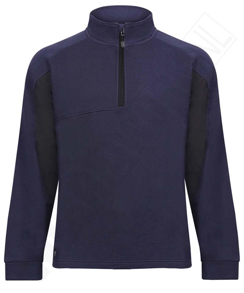 Zipneck sweater Kasai Safety Jogger navy